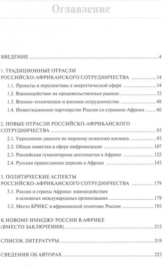 Россия в Африке. От новых сфер сотрудничества