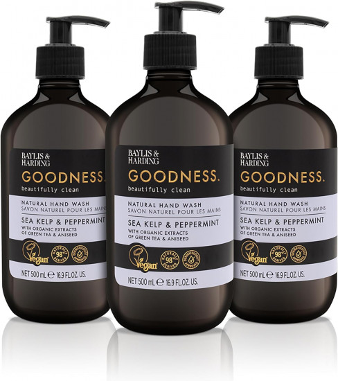Мыло жидкое для рук «Sea Kelp & Peppermint Hand Wash»