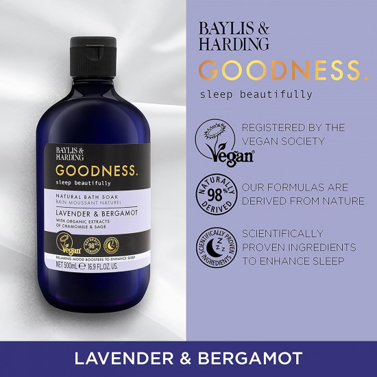 Пена для ванн «Lavender & Bergamot Sleep Bath Soak»