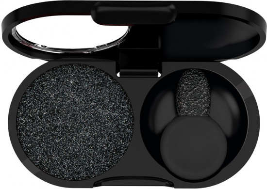 Тени для век «Metallic», оттенок frozen black