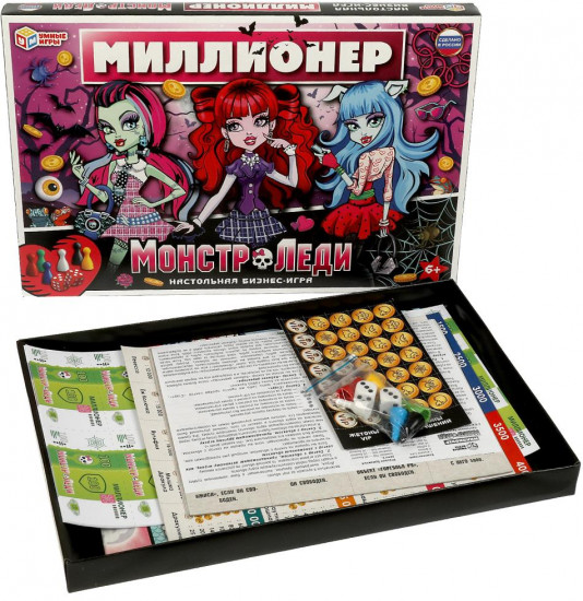 Игра настольная «Монстр-леди»