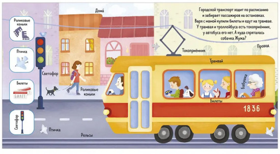 Транспорт. Найди и покажи, малыш