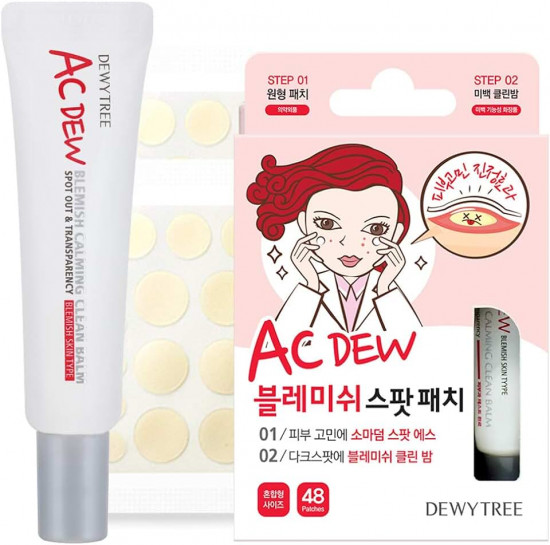 Набор для проблемной кожи «AC Dew Blemish Spot Patch Set»