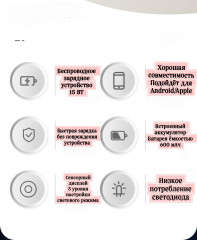 Беспроводное зарядное устройство-ночник - Фото 1