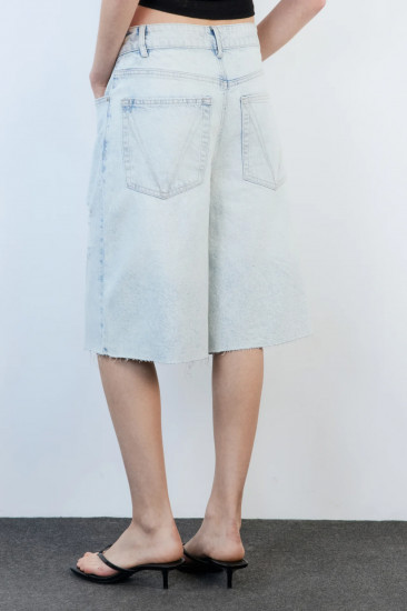 Шорты-бриджи джинсовые женские