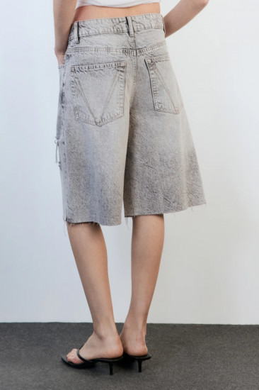 Шорты-бриджи джинсовые женские