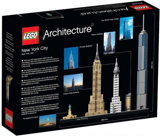 Конструктор LEGO® 21028 Нью-Йорк