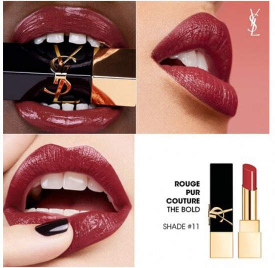 Помада для губ «Rouge Pur Couture The Bold», тон 11 Frontal Nude