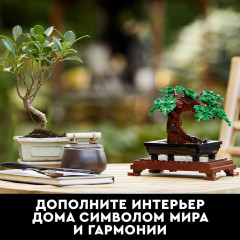 Конструктор Icons 10281 Бонсай - Фото 4