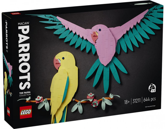 Конструктор LEGO® 31211 Пара попугаев Ара