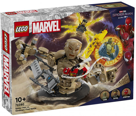 Конструктор LEGO® 76280 Человек-паук против Песочного человека
