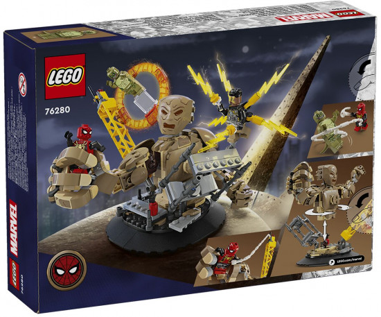 Конструктор LEGO® 76280 Человек-паук против Песочного человека