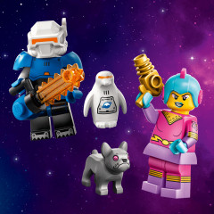 Конструктор Minifigures 71046 Минифигурки Space - Фото 4