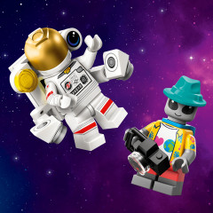 Конструктор Minifigures 71046 Минифигурки Space - Фото 5