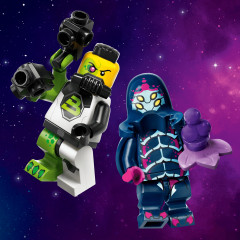 Конструктор Minifigures 71046 Минифигурки Space - Фото 6