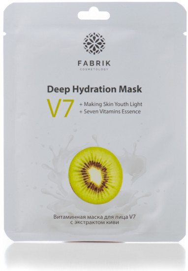 Маска для лица с экстрактом киви «V7»