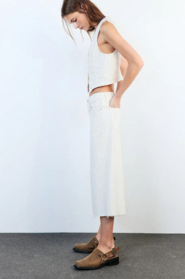 Шорты-бриджи джинсовые женские