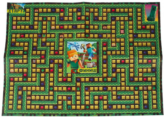 Настольная игра-ходилка «Мой мир. В лабиринте»