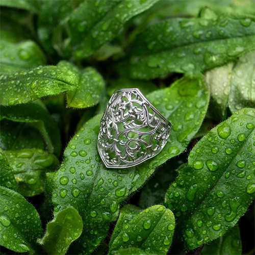 Кольцо из серебра