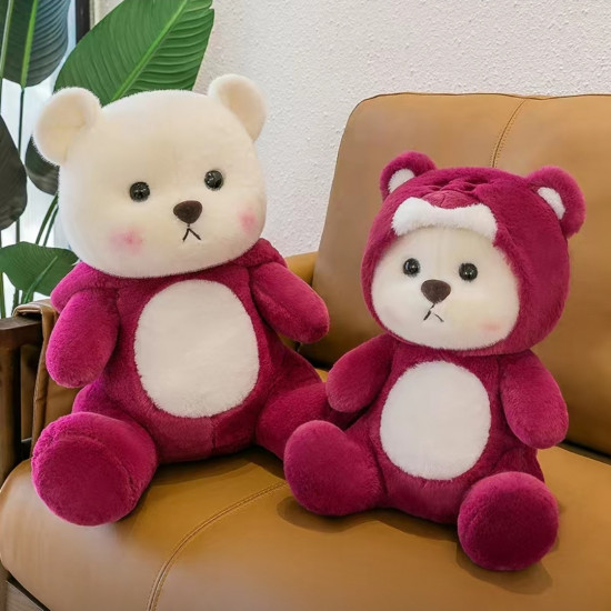 Игрушка мягкая «Мишка в капюшоне»