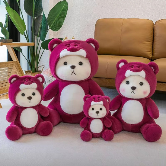 Игрушка мягкая «Мишка в капюшоне»