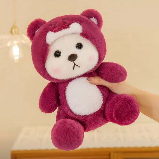 Игрушка мягкая «Мишка в капюшоне»
