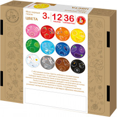 Набор пазлов «Мои первые пазлы. Цвета» - Фото 1
