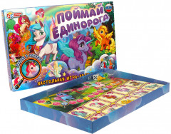 Настольная игра-ходилка «Поймай единорога» - Фото 1