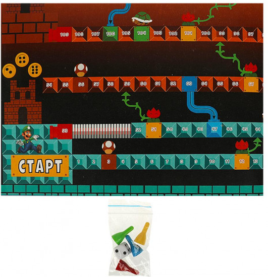 Игра-ходилка настольная «Суперприключения»