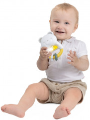 Игрушка погремушка-ночник «Мишка» - Фото 3