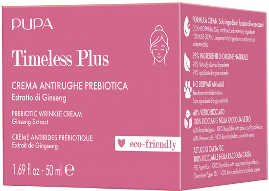 Крем для лица от морщин с пребиотиком «Timeless Plus Prebiotic Wrinkle Cream»