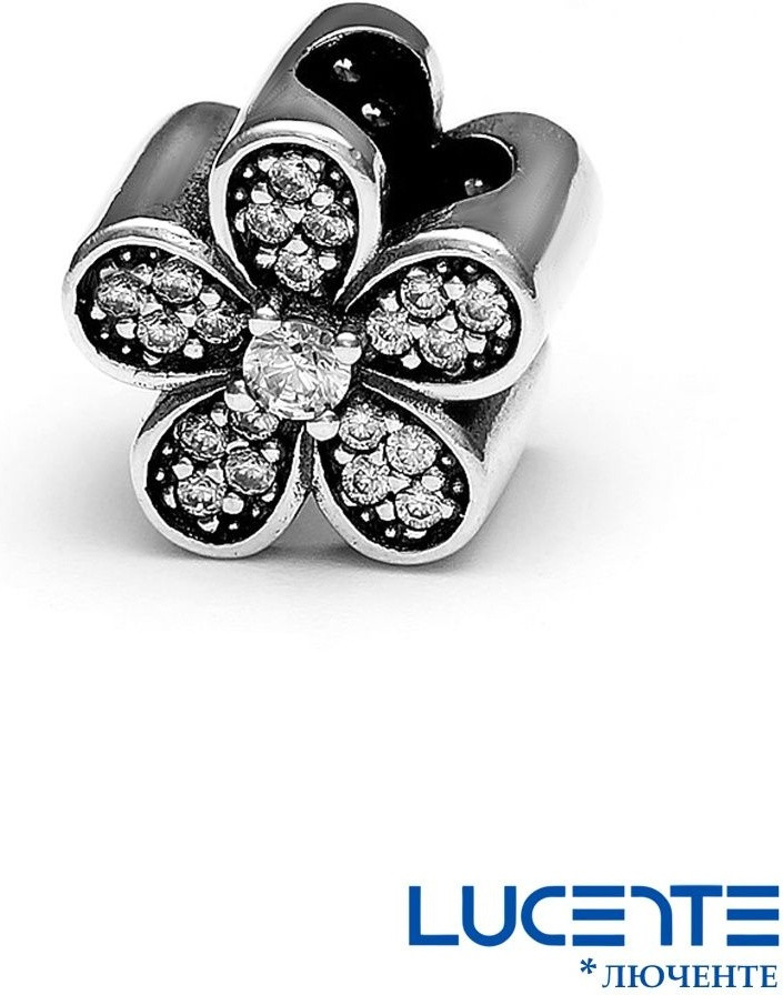 Шарм из серебра с фианитами | Lucente Silver | Фото 1