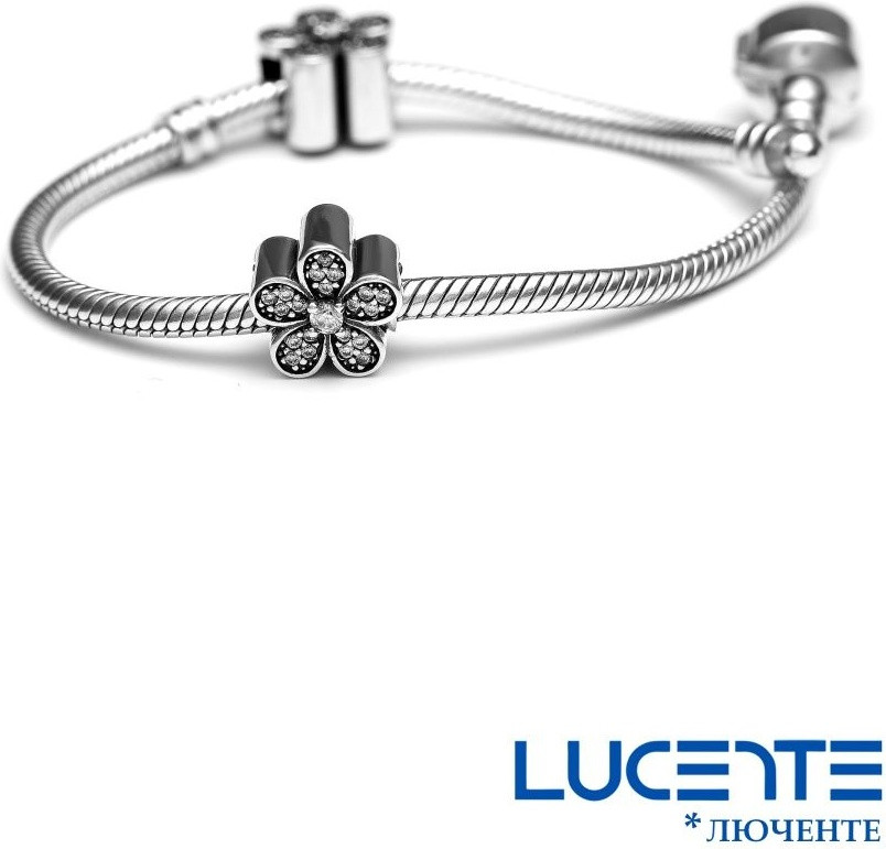 Шарм из серебра с фианитами | Lucente Silver | Фото 3