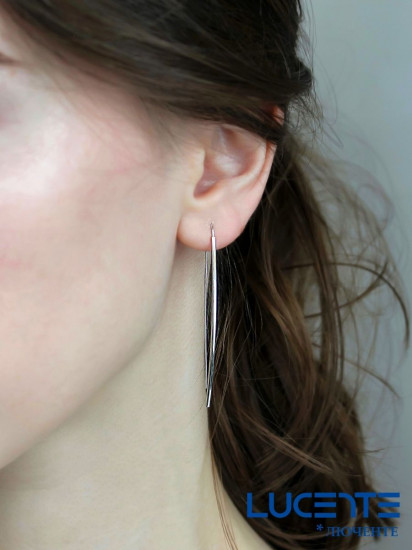 Серьги из серебра
