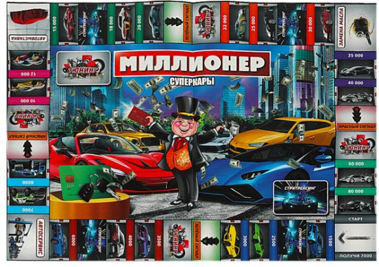 Бизнес-игра с банковскими картами «Суперкары»