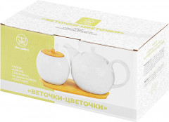 Набор сервировочный «Веточки-цветочки» - Фото 5