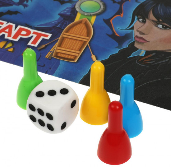 Настольная игра-ходилка 2 в 1 «I love Wednesday»