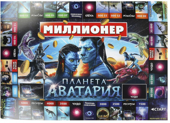 Настольная бизнес-игра «Миллионер. Планета Аватария»