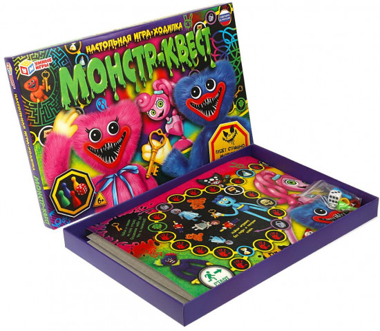 Настольная игра-ходилка «Монстр-квест»