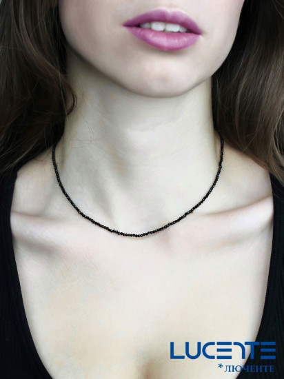 Колье из серебра