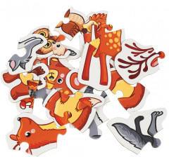 Макси-пазлы для малышей «Лесные животные» - Фото 3