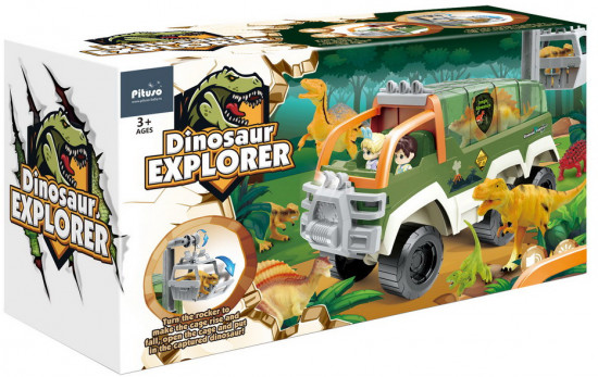 Набор игровой «Машина с динозаврами Dinosaur Explorer»