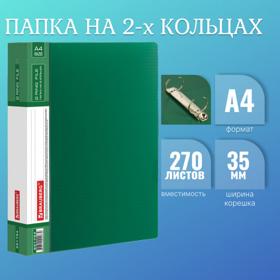 Папка на двух кольцах