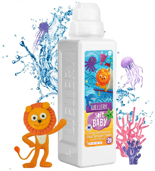 Средство для стирки детских вещей «Soft baby»