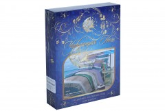 Комплект постельного белья «Чарующая ночь» (арт. jk573, евро, поплин, 2 наволочки 70х70) - Фото 1