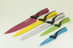 Набор цветных ножей Angolo (6 предметов) - Фото 1