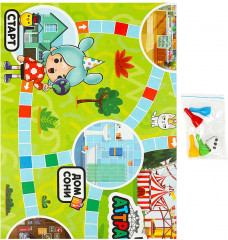 Игра-ходилка настольная «Приключения в стиле Toca Life» - Фото 2