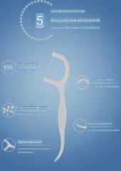 Dental flosspick  флоссер - Фото 4