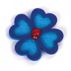 Наклейки из фетра «Клевер» - Фото 3