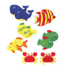 Наклейки из фетра «Рыбки» - Фото 3